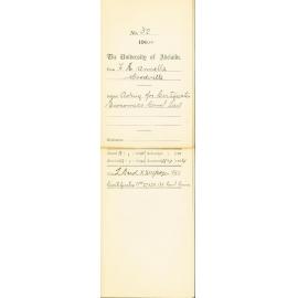 Asking for Certificates in Economics and Commercial Law