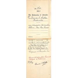 Admission Ad eundem statum Mus Bac Course