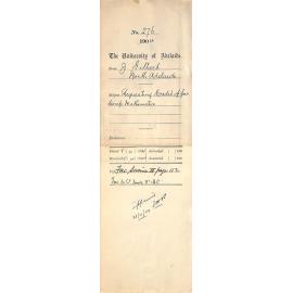 Requesting Credit of fees Compulsory Mathematics