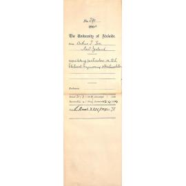 Asking particulars re BSc Electrical Engineering