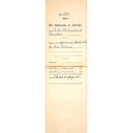 Re Approving Scholarship for Miss Padman