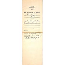 Re Date of English Literature exam