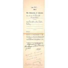 Exemption from English History - Schmidt