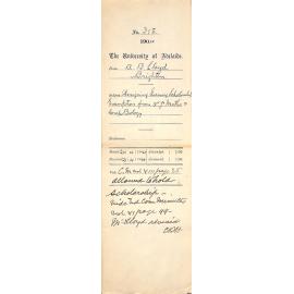 Resigning Evening Scholarship Exemption from 3rd Year Mathematics