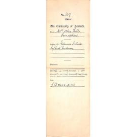 Re Extension Lectures by Prof Henderson