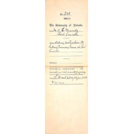 Asking particulars re holding Primary exam at Port Lincoln