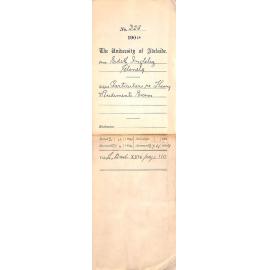 Particulars re Theory and Rudiments Exam