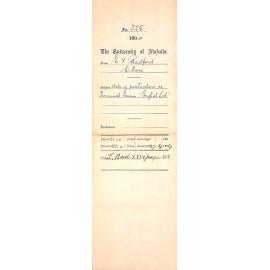 Asking particulars re Terminal Exam English Literature