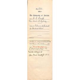 Entrance of Students for Medical School