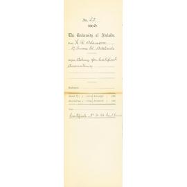 Asking for Certificates in Accountancy