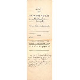 Extension Lecture dates