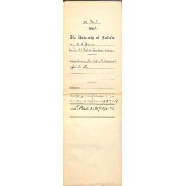 Asking for list of University officials