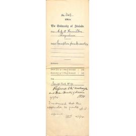 Exemption from Mineralogy