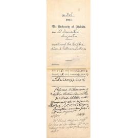 Request that Rev J Reid deliver 2 Extension Lectures