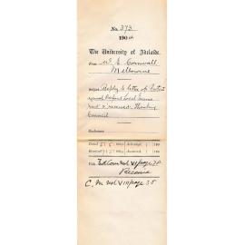 Reply to letter of Protest against Oxford Local Exams read & received Thanking Council