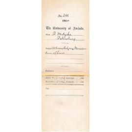 Acknowledging Memorandum of Lease