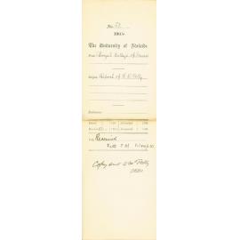 Report of G [Gwendoline] D Pelly