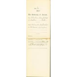 Asking for particulars re BA Course