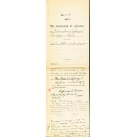 Invitation to Congress 1904