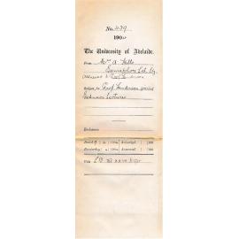 Re Professor Henderson giving Extension Lectures