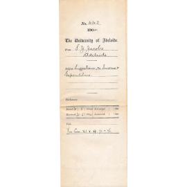 Suggestions re Income and Expenditure