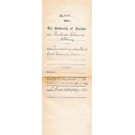 Forwarding results of First Terminal Exam