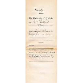 Re Terminal Exam in English Literature & re Books