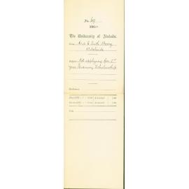 Not applying for 2nd year Evening Scholarship