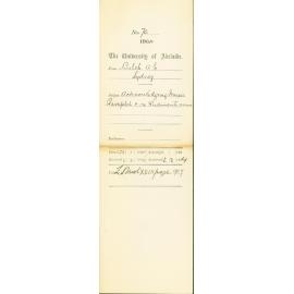 Acknowledging Music Pamphlet and re Rudiments exam