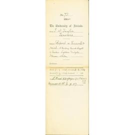 Report re Tenants and rent - A Harding - Barnett and Steggall - A Parkin, Lyddon, Malycha, l'Anson, Whelan