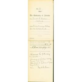 Discontinuing - Asking for MB Certificate etc