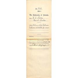 Asking what Extension Lectures available for season