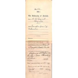 Exemption from 1st years Mathematics