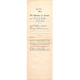 Accepting reduced Salary of 100 pounds per annum