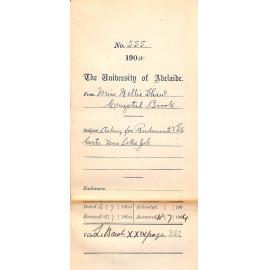 Asking for Rudiments and Elementary Certificates Vera Lottie Job