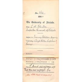 Re Evening Scholars drawing money Lloyd Holden Lipsham and Harry