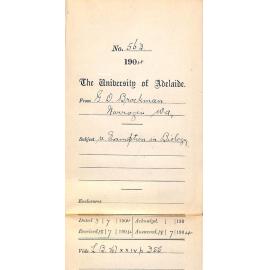 Exemption in Biology