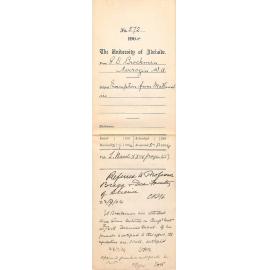 Exemption From Mathematics