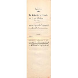 Re Payment of charges of Transfer of Section 18