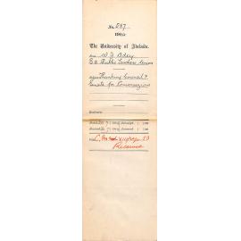 Thanking Council and Senate for Conversazione