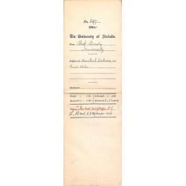 Re Assistant Lecturer in Greek and Latin