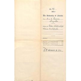 Elder Scholarships and Music Certificates