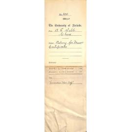 Asking for Music Certificate