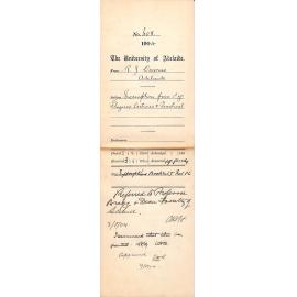 Exemption from 1st Year Physics Lectures and Practical