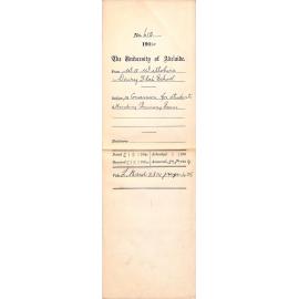 Re Concession for students attending Primary Exam