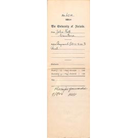 Payment 23-0-8 pounds on account Rent