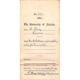 Miss M Gallivan not completing entry for Primary Public