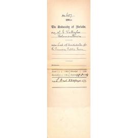 List of Candidates for the Primary Public Exam