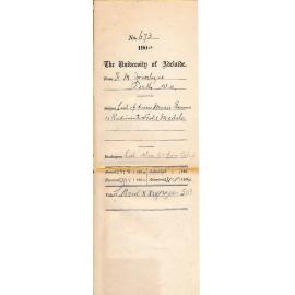 List of passes Music Exams re Rudiments and Gold Medals