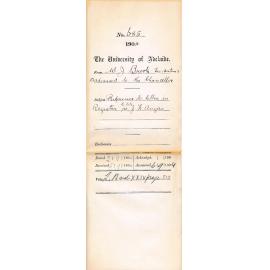 Reference to letter in Register re the late J H Angas